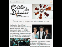 Tablet Screenshot of location-violon.com
